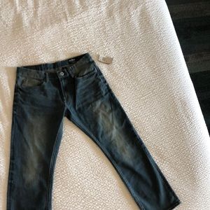 Slim straight stretch jeans